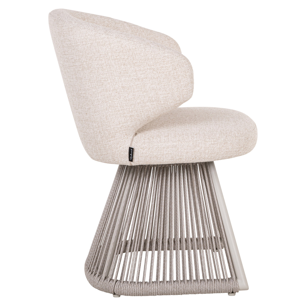 Outdoor-Esszimmerstuhl Nuba beige alpine