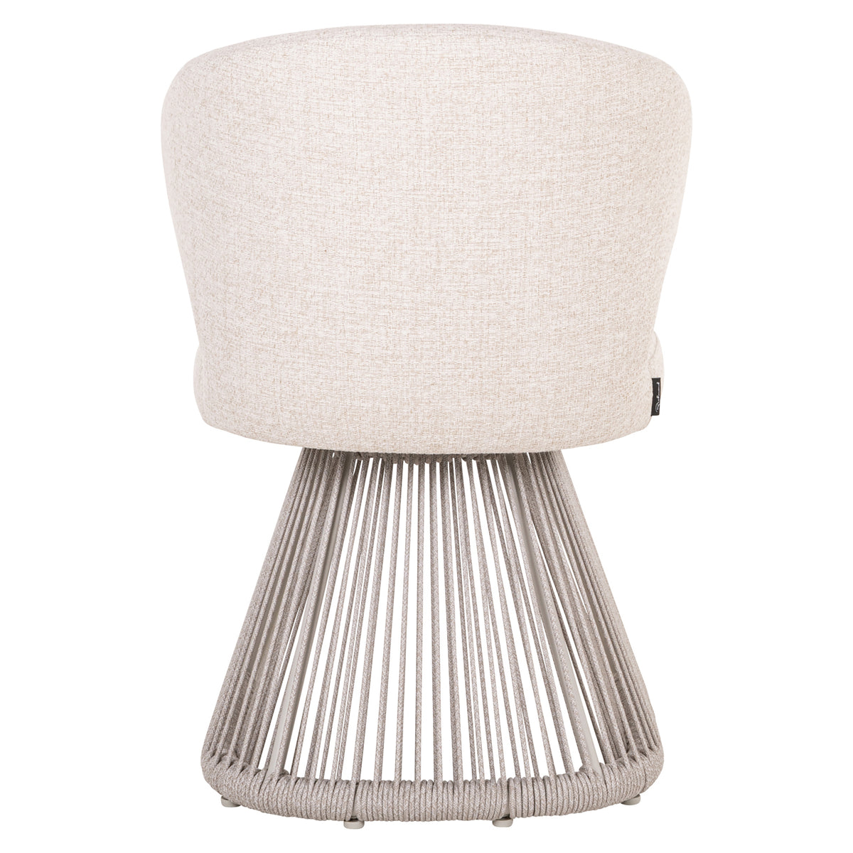 Outdoor dining chair Nuba beige alpine
