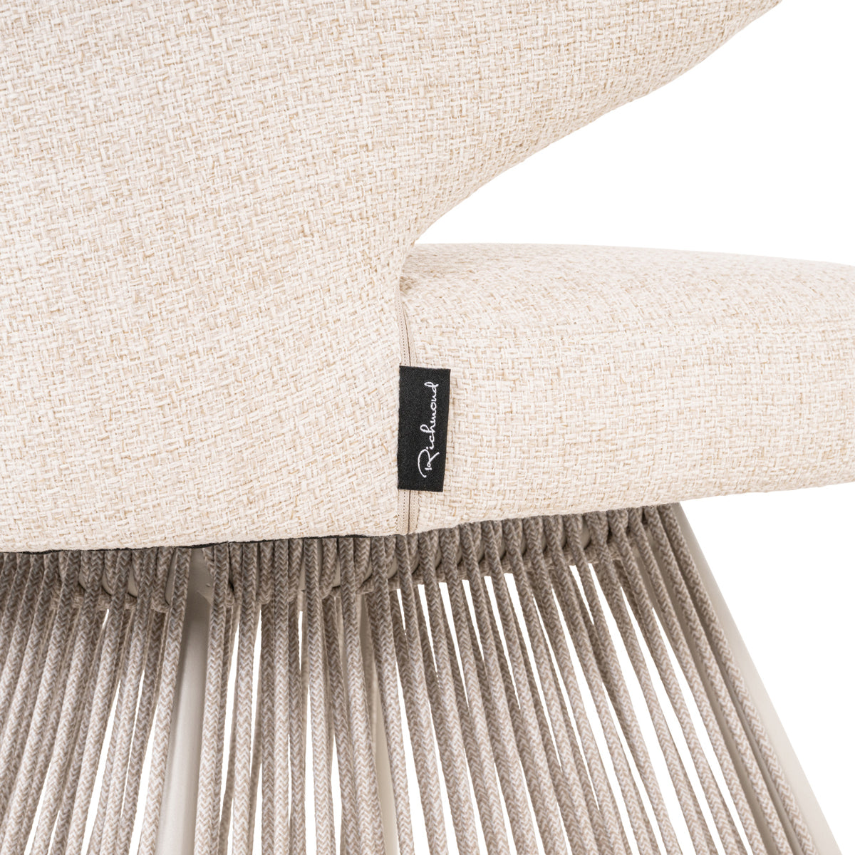 Outdoor dining chair Nuba beige alpine