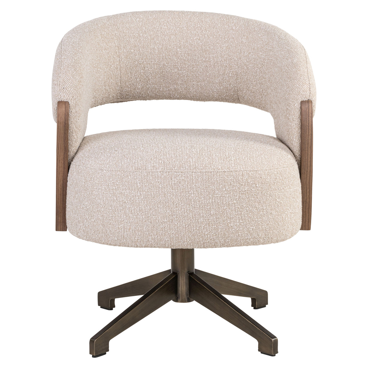 Eetkamerstoel Pollux lodge desert walnut - swivel