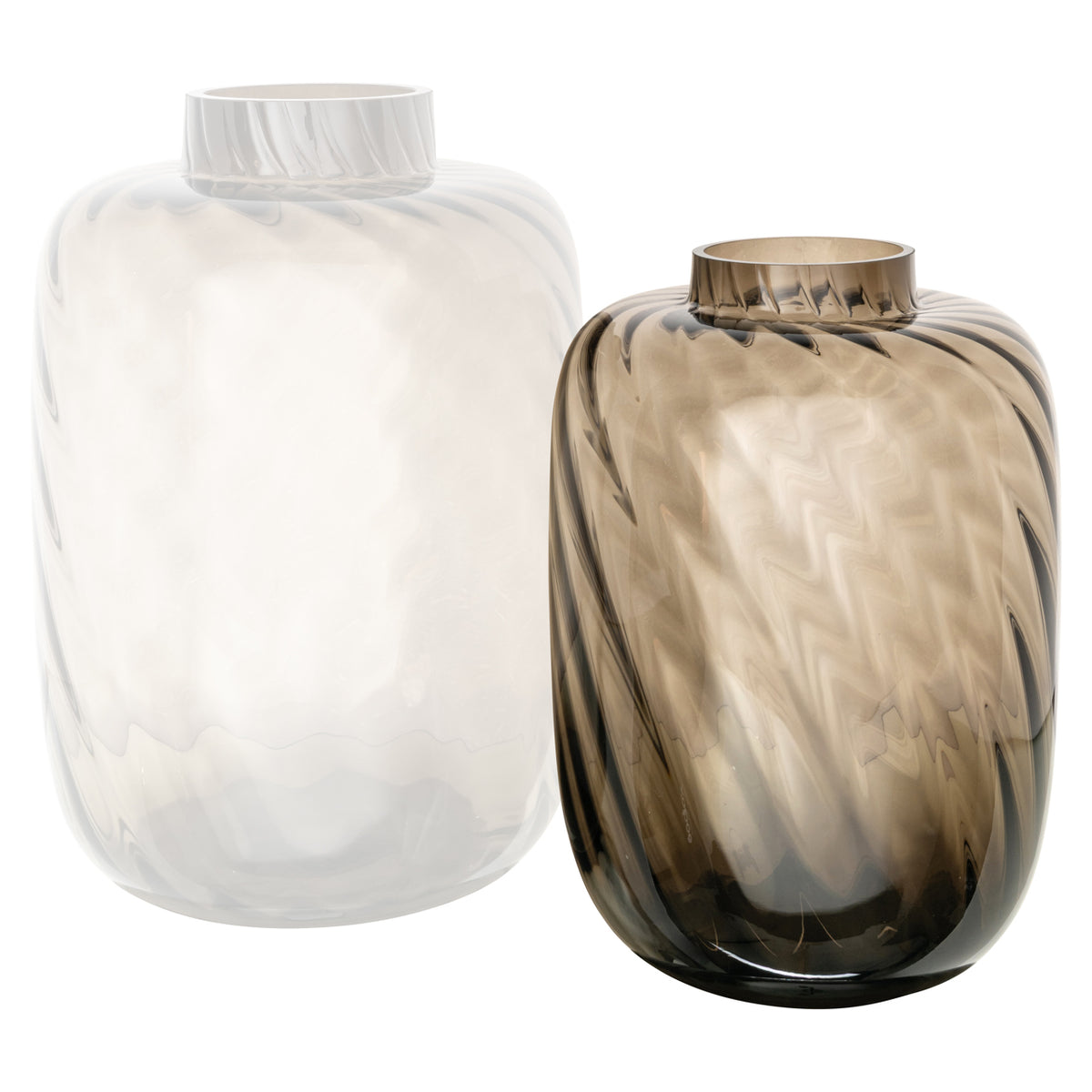 Vase Elora brun petit