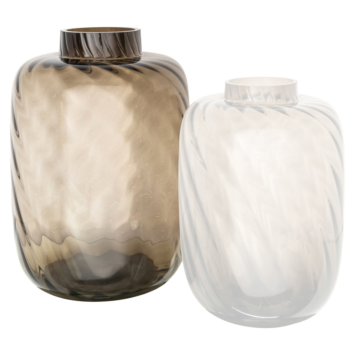 Vase Elora brown groß
