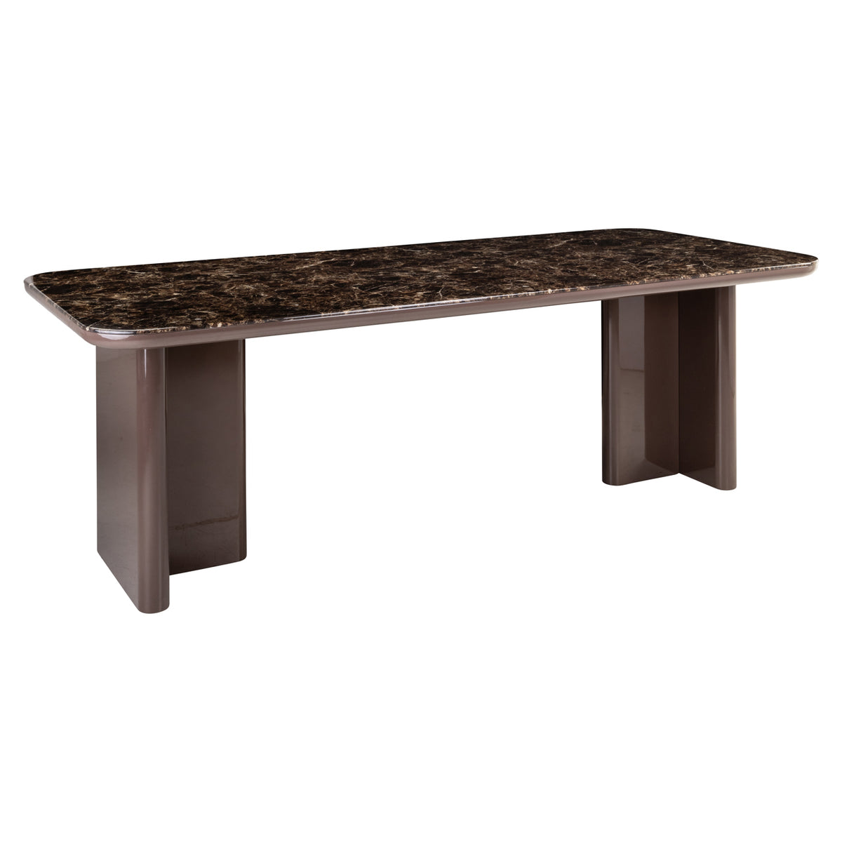 Eettafel Almundi chocolat brown 230
