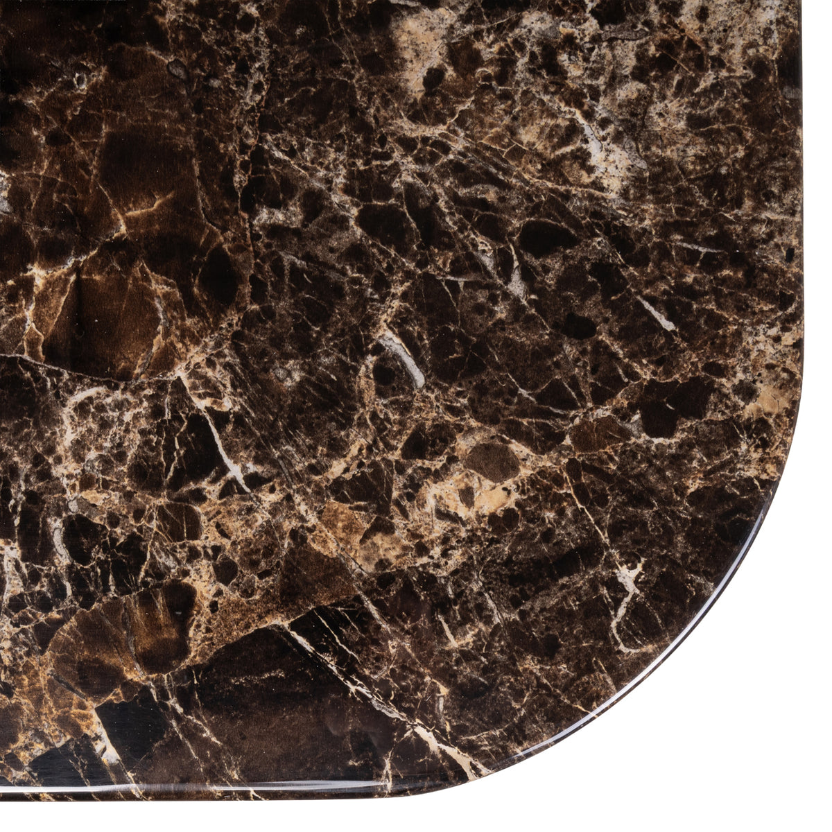 Almundi chocolat brown dining table 230