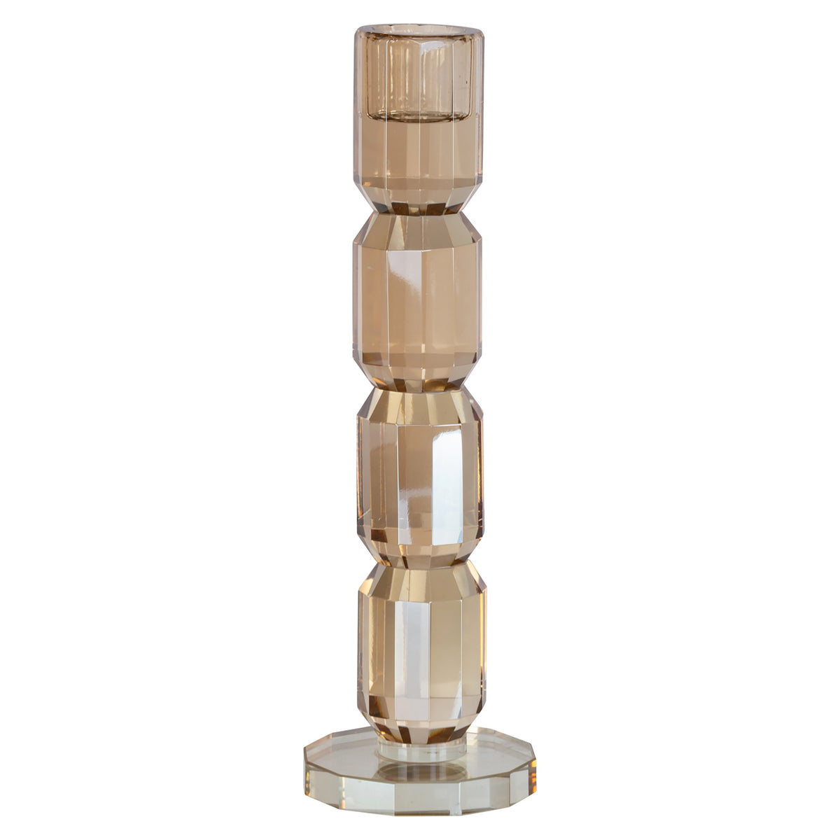 Candle holder Dita Champagne small
