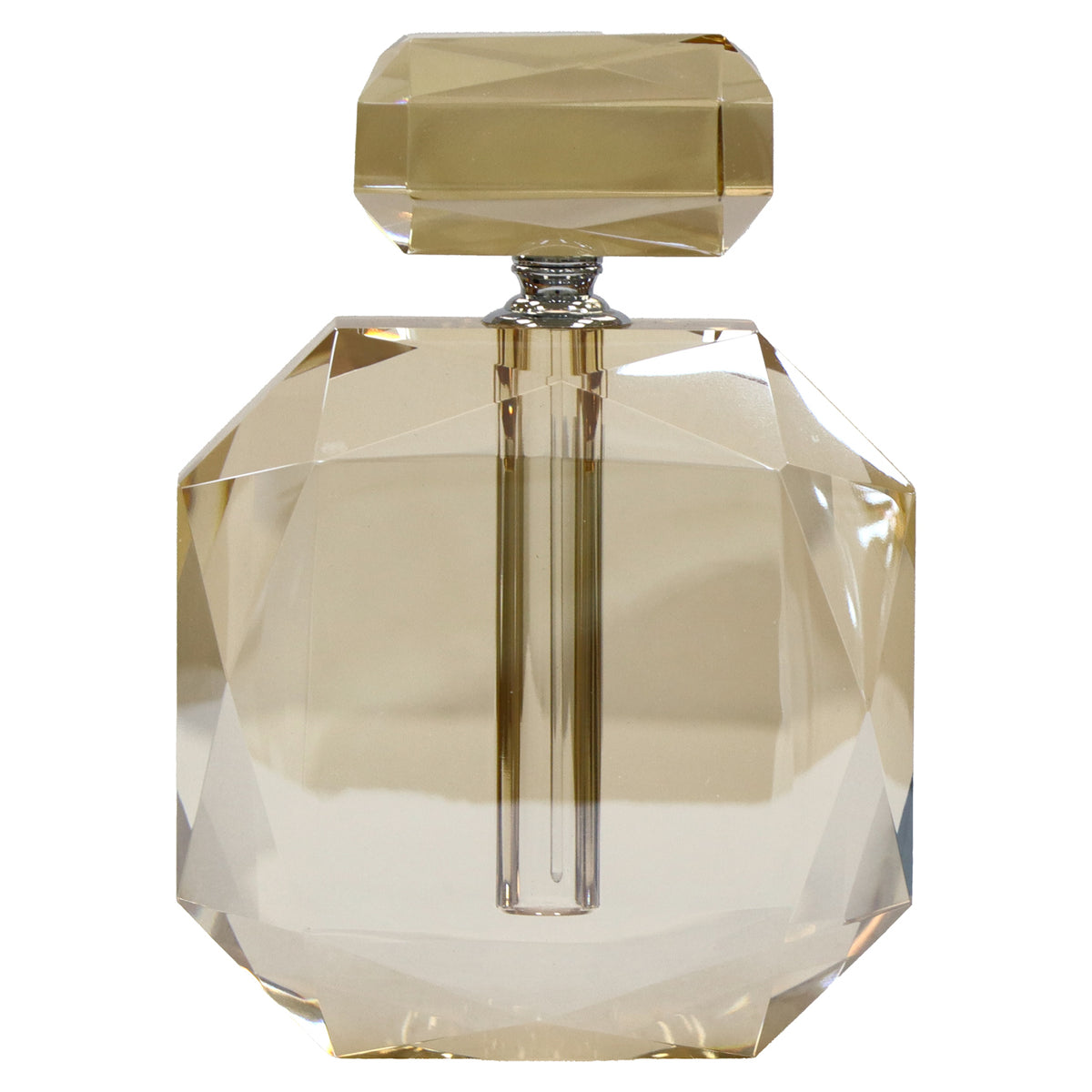 Objet décoratif Khloe flacon de parfum champagne