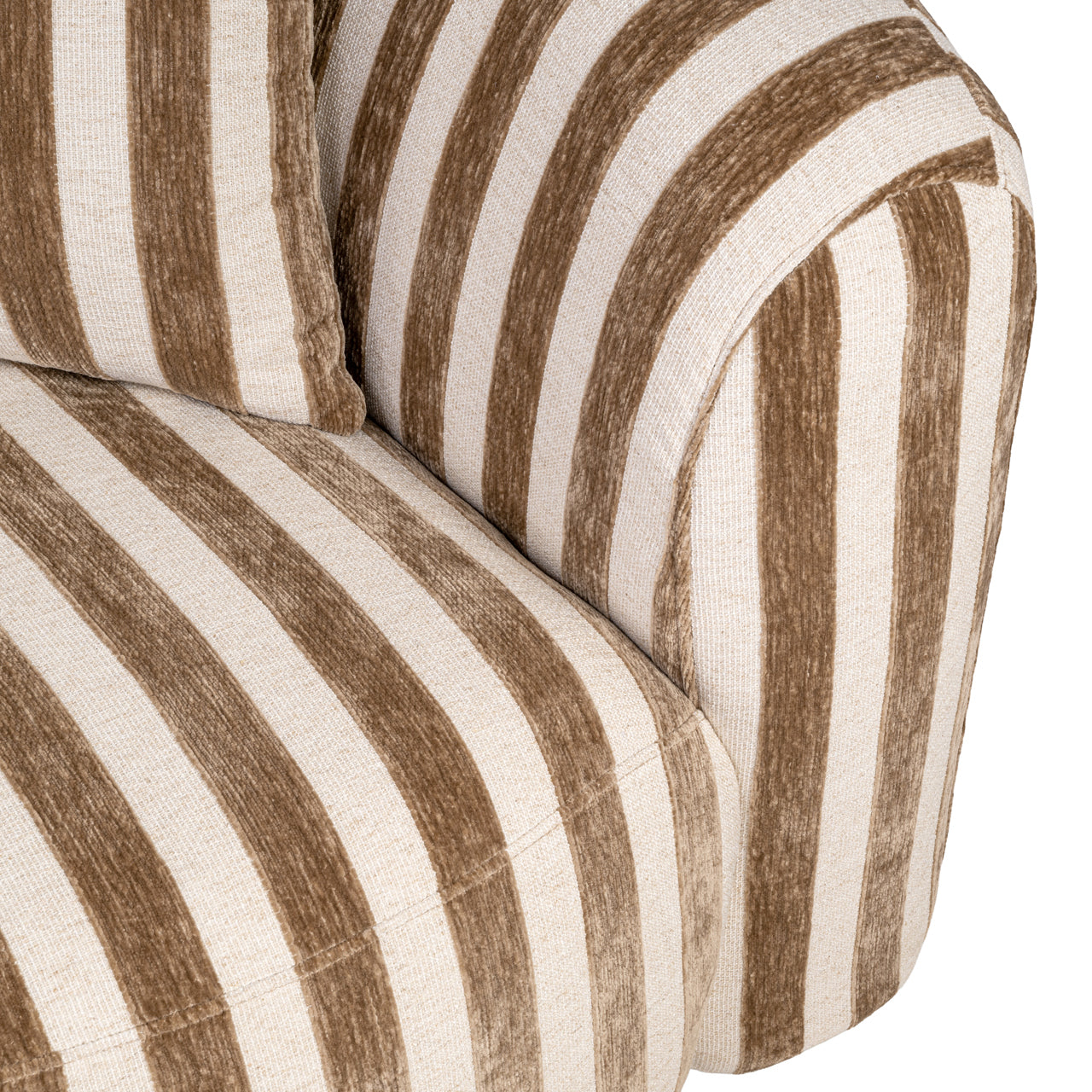 Luxandra Stripes Sand sofa