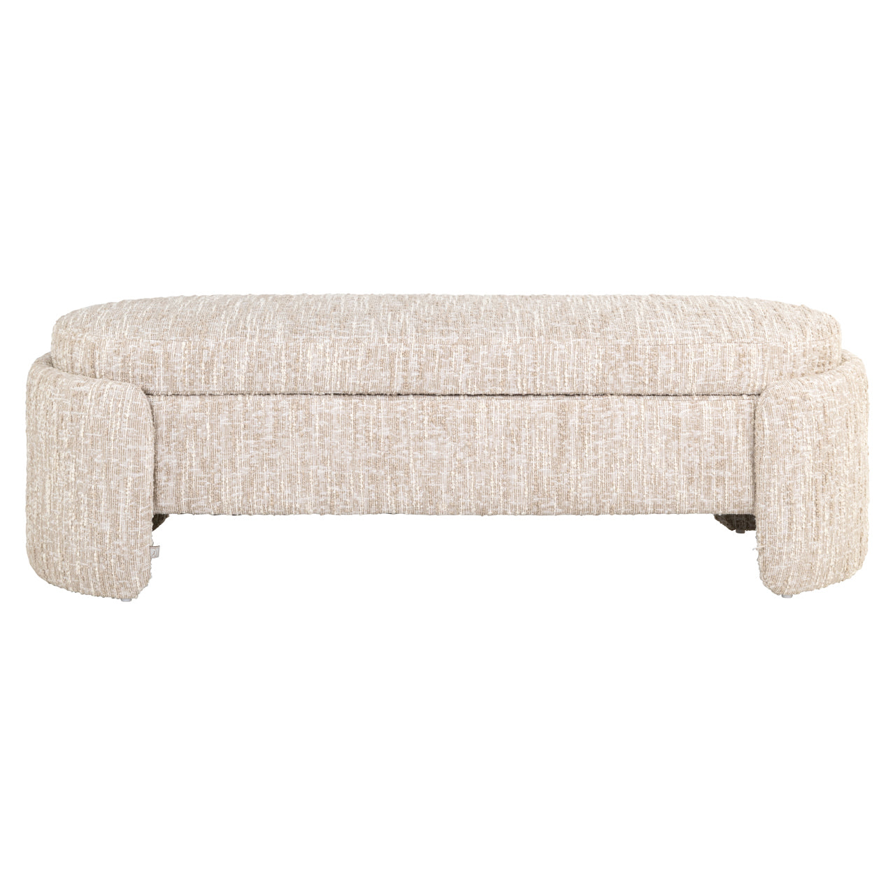 Sofa Cupid Beige Angora mit Stauraum
