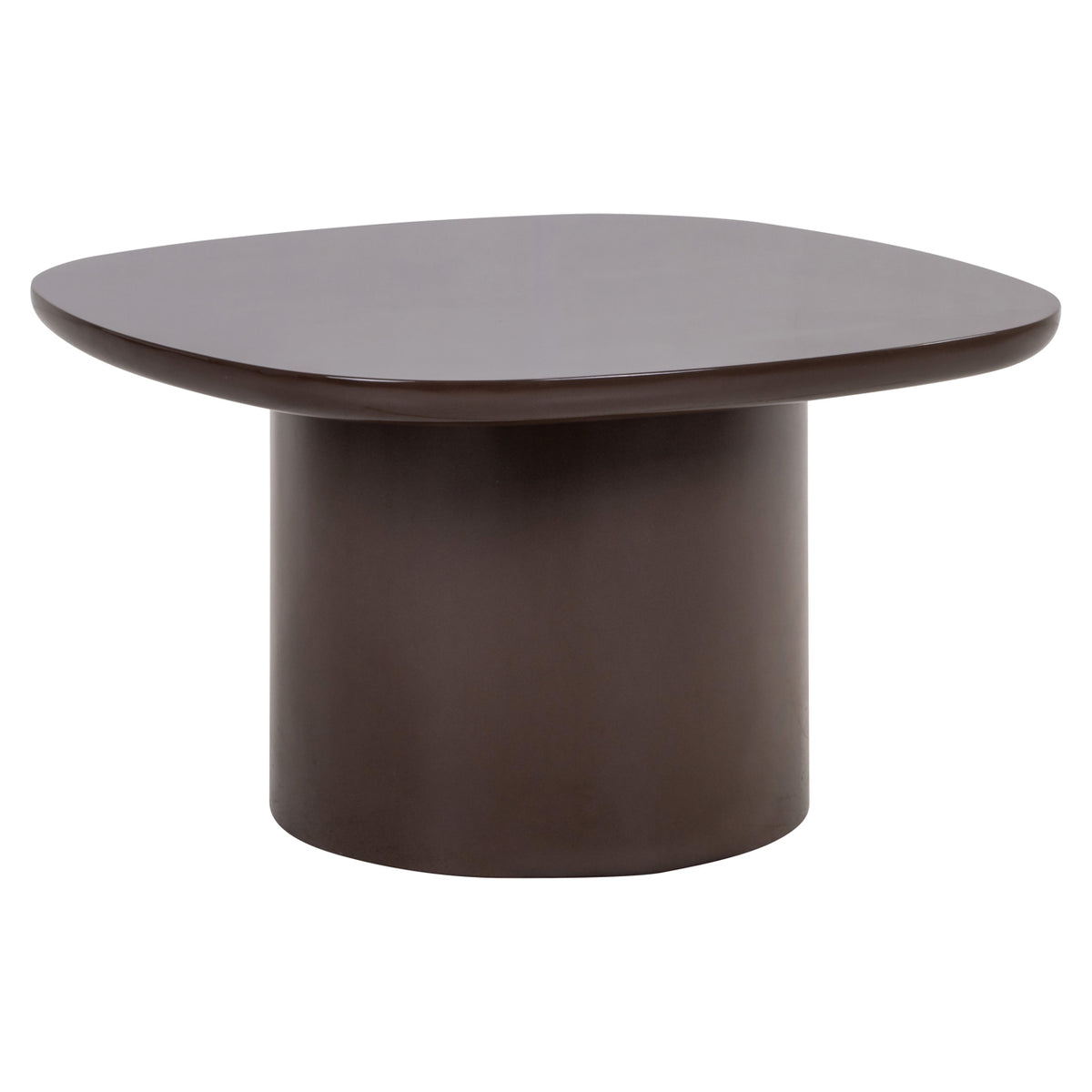 Table d’appoint Almundi marron chocolat