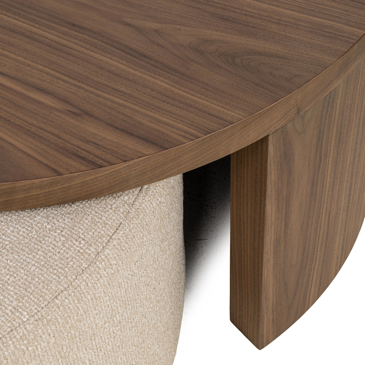 Couchtisch Windsor Walnuss Lodge Desert, schwer entflammbar (2er-Set)