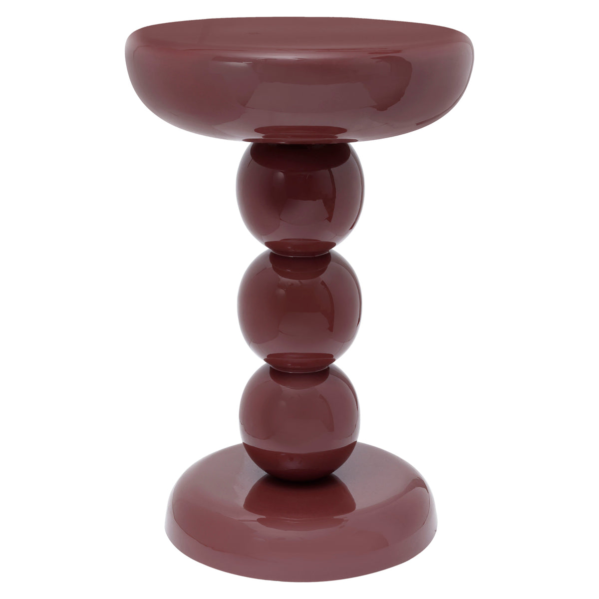 Side table Reid burgundy