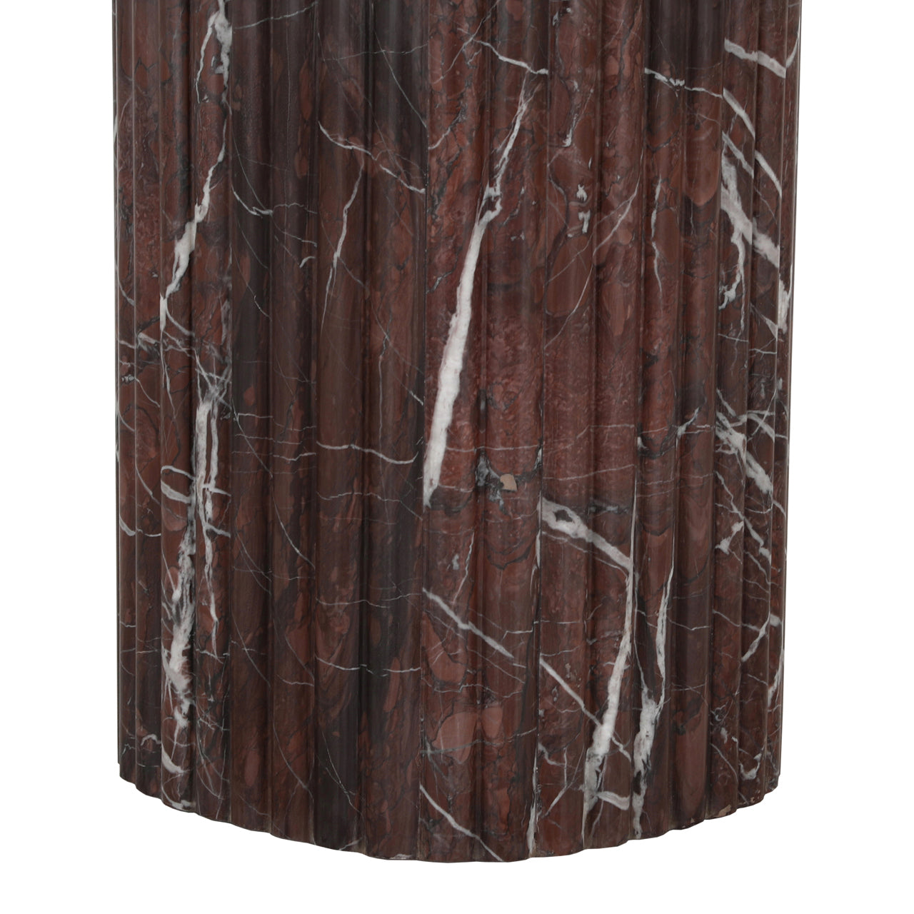 Orchid Burgundy Side Table