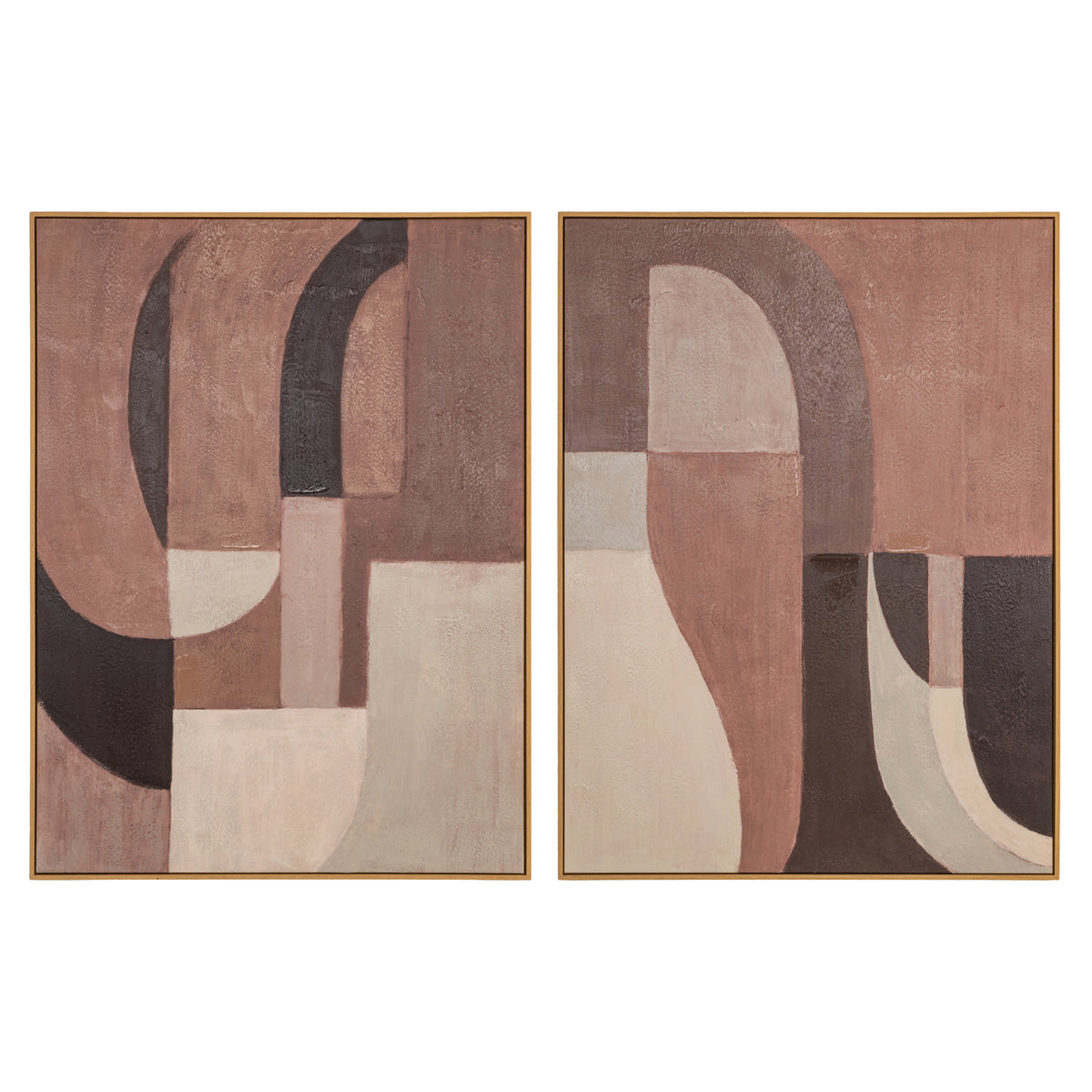 Art mural Tatu droit marron