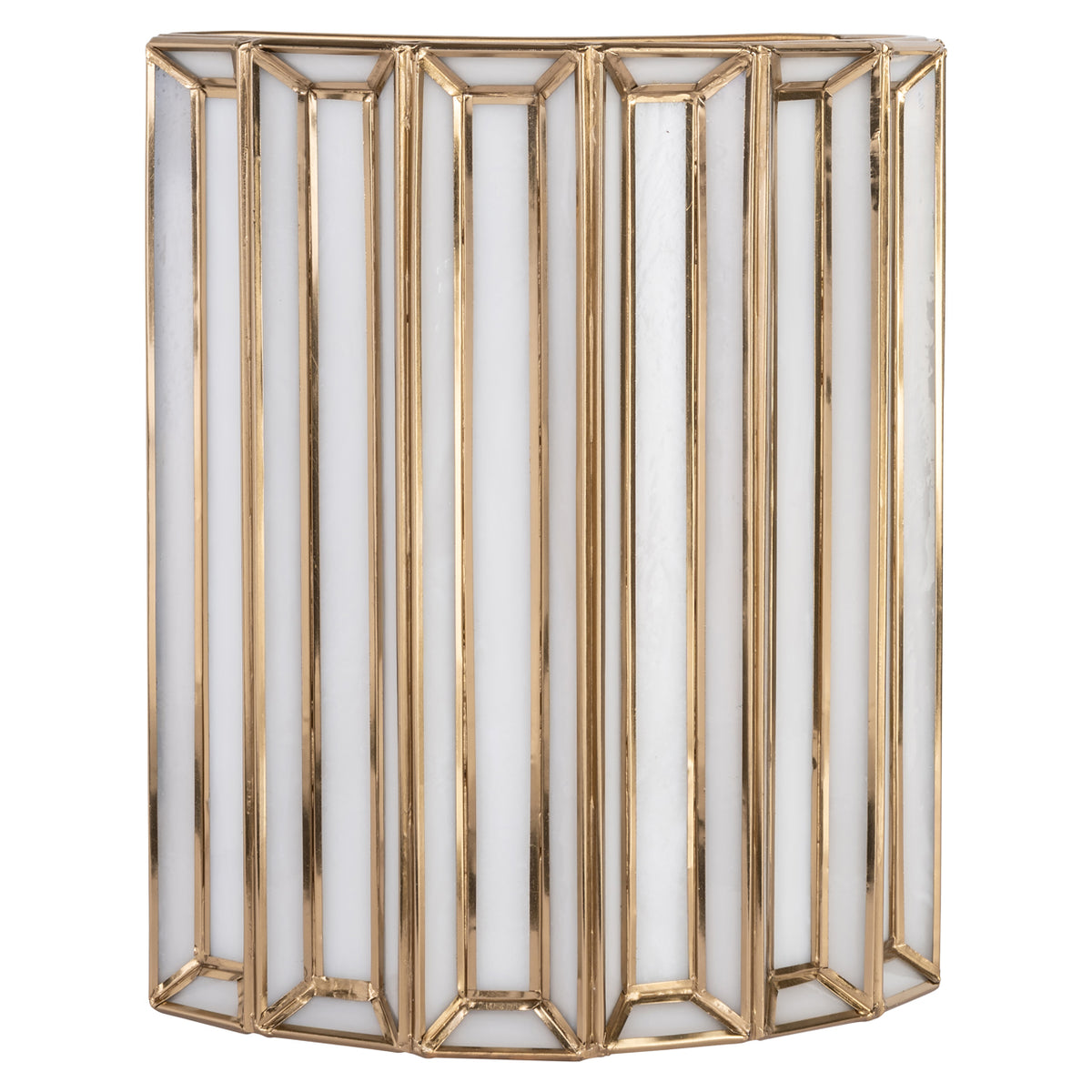 Wall lamp Lumine antique brass