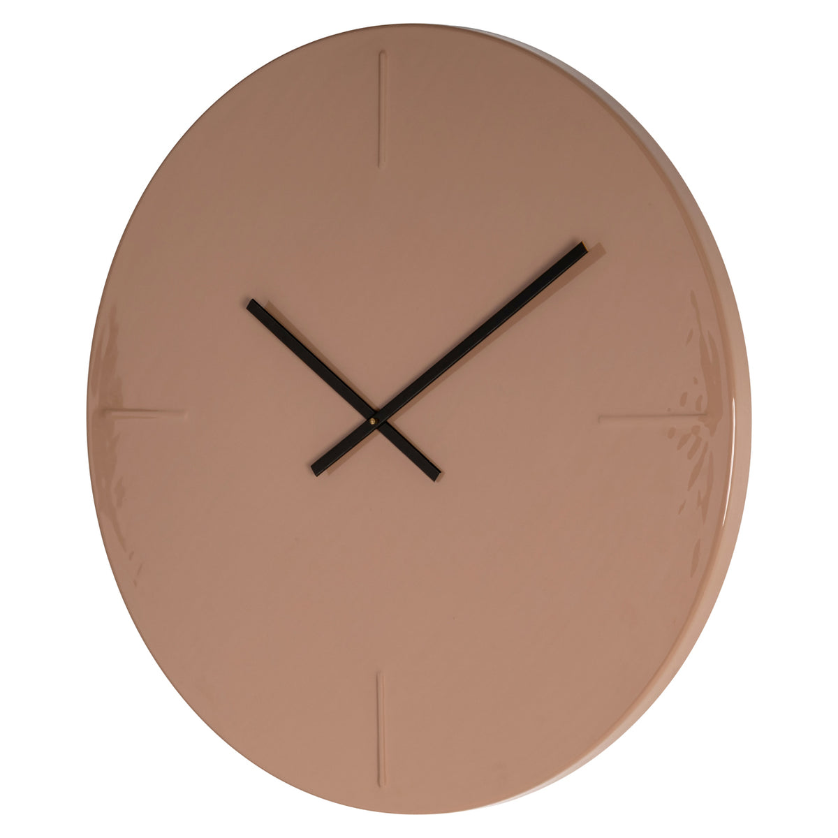 Elles clock mocha mousse