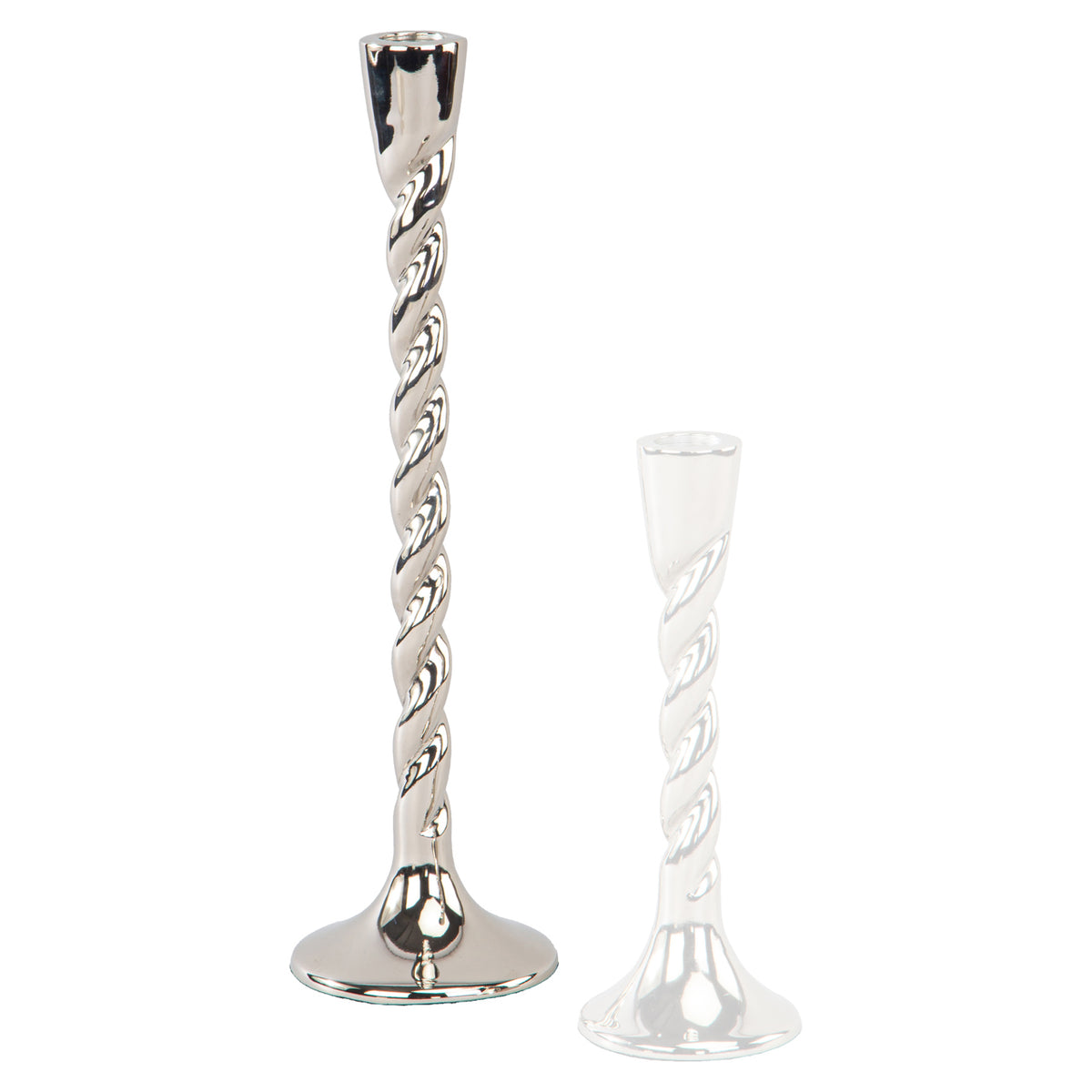 Kerzenhalter Crillon Silber groß