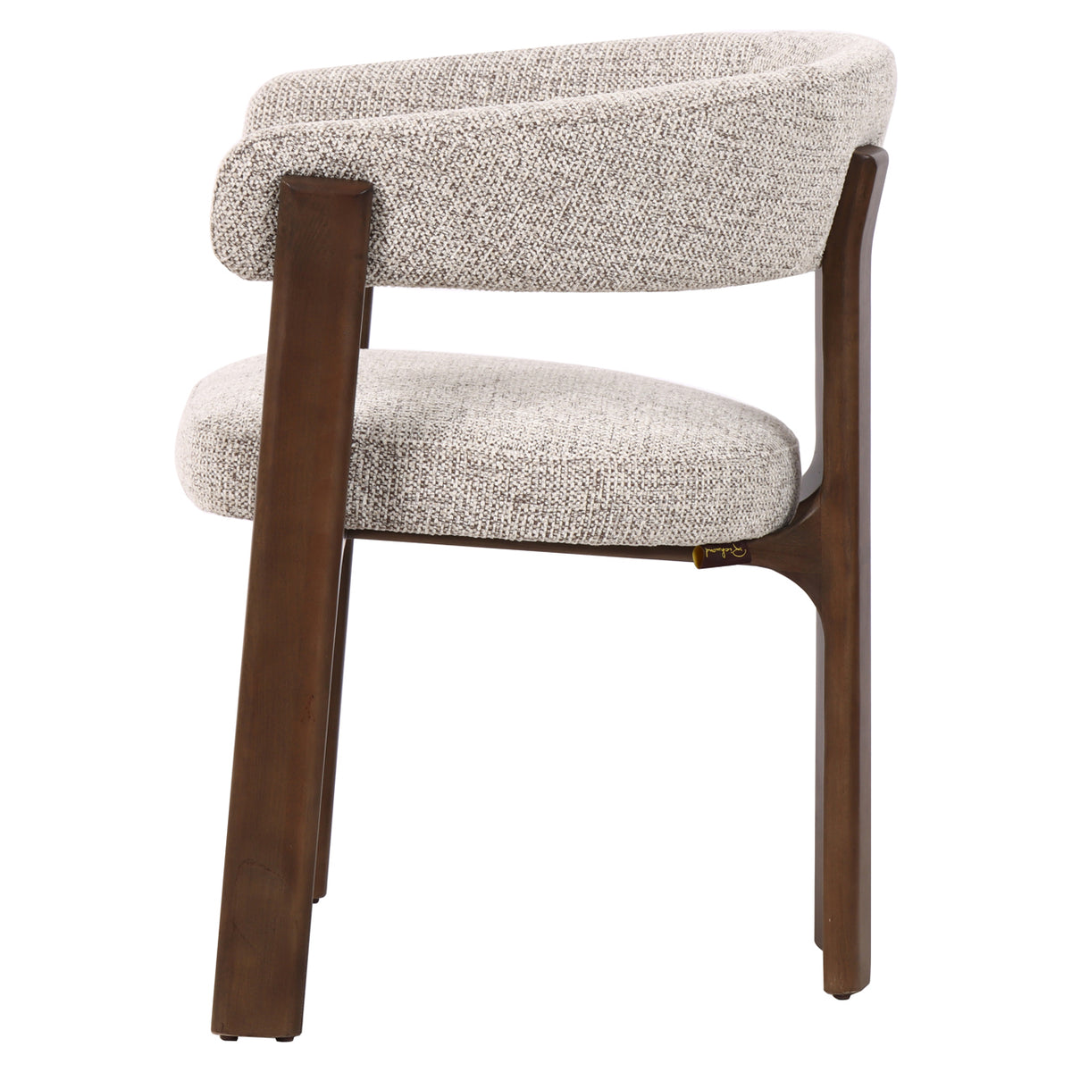 Contigo mocca fancy dining chair