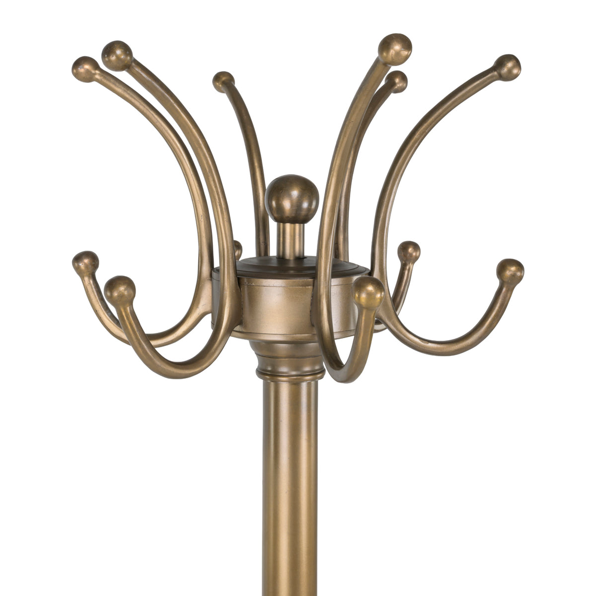 Coat rack Darwy antique brass