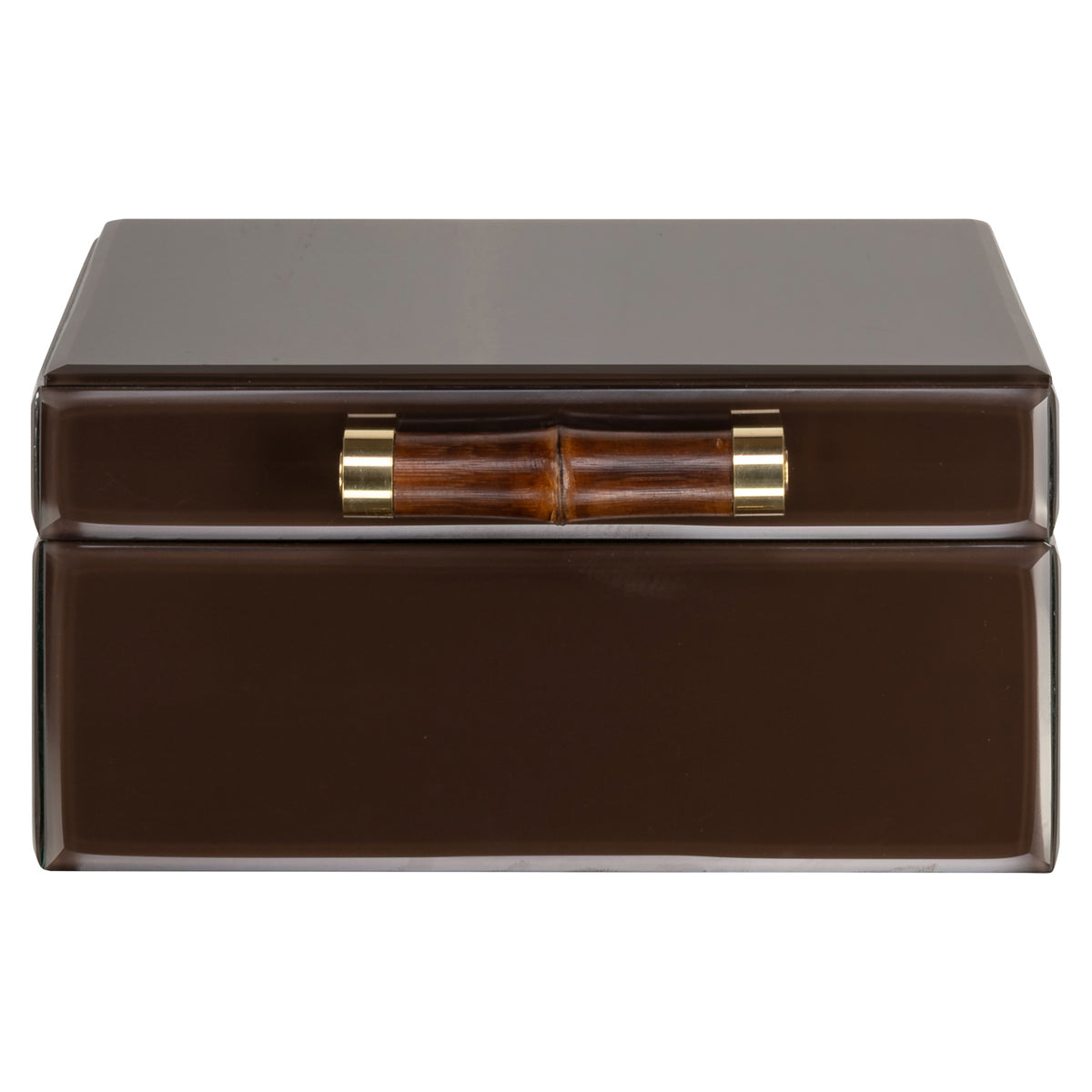 Storage box Echo dark brown large