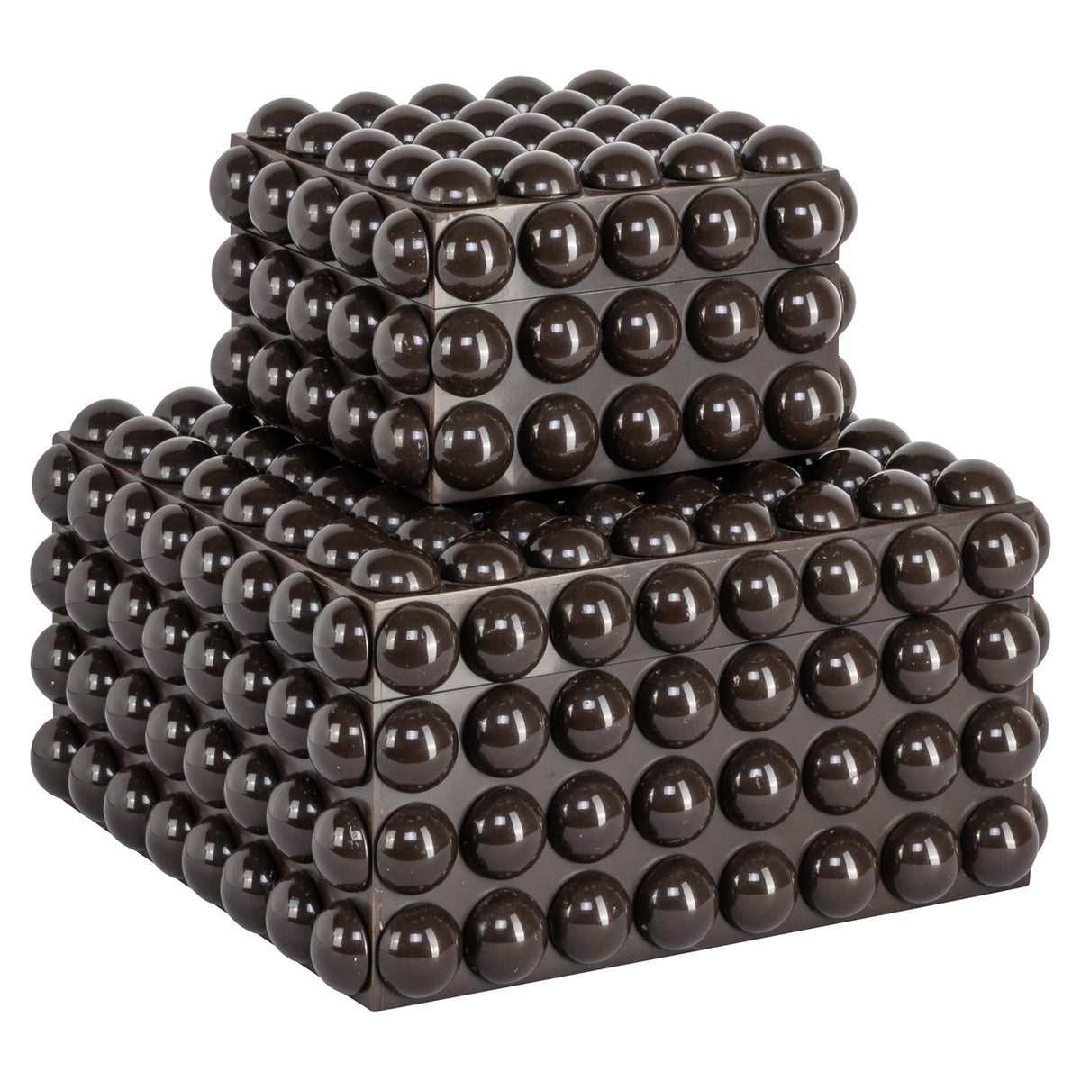Boîte de rangement Nyx dark brown grande