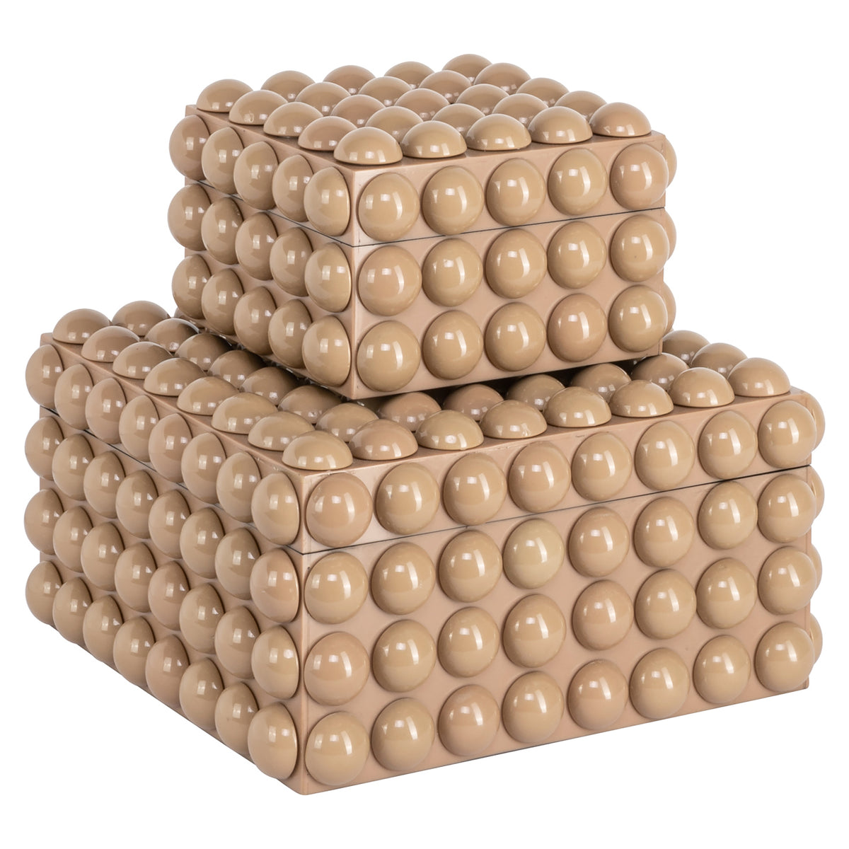 Aufbewahrungsbox Ash beige groß