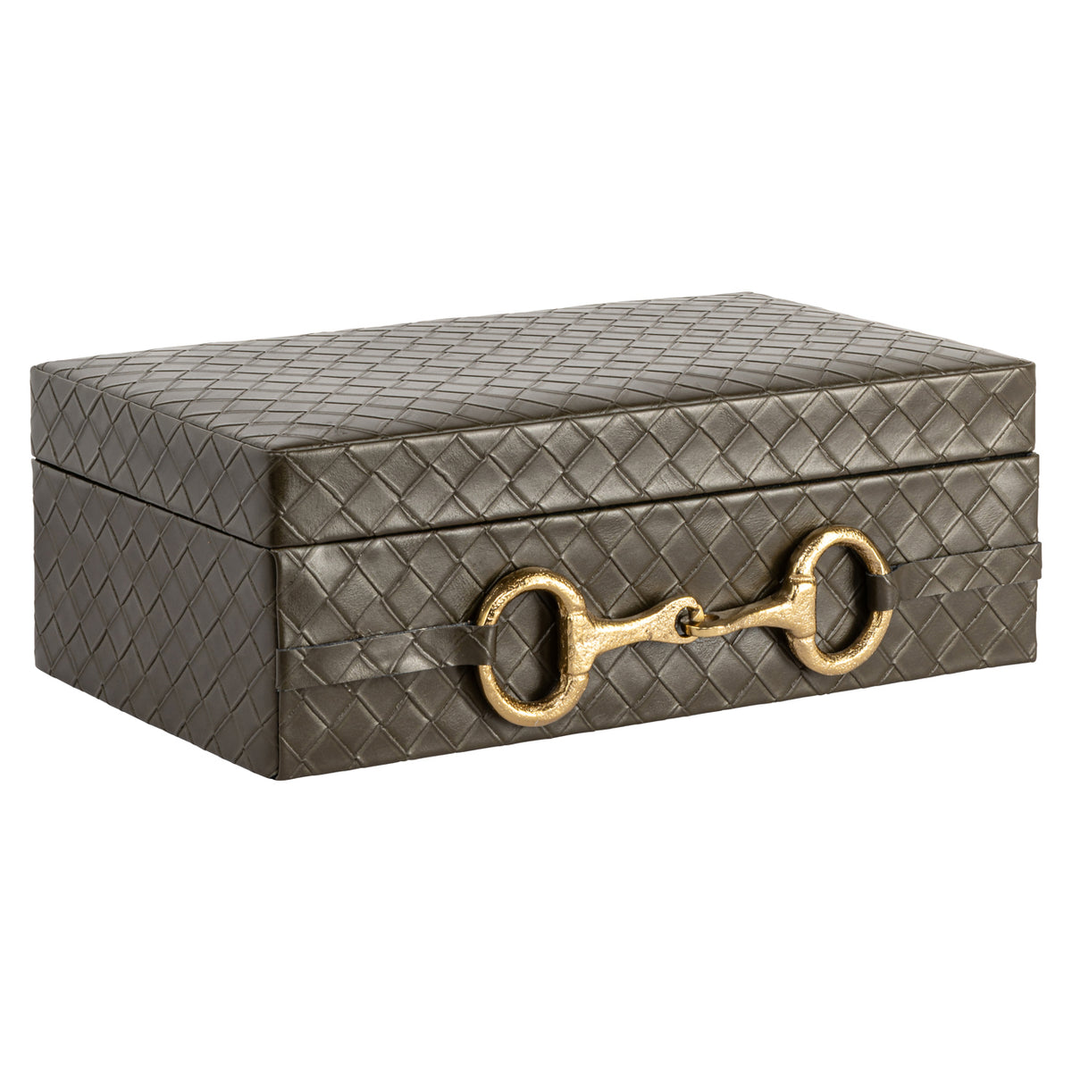 Boîte de rangement Blade olive grande