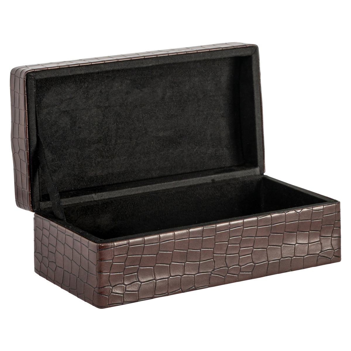 Storage box Rex dark brown small