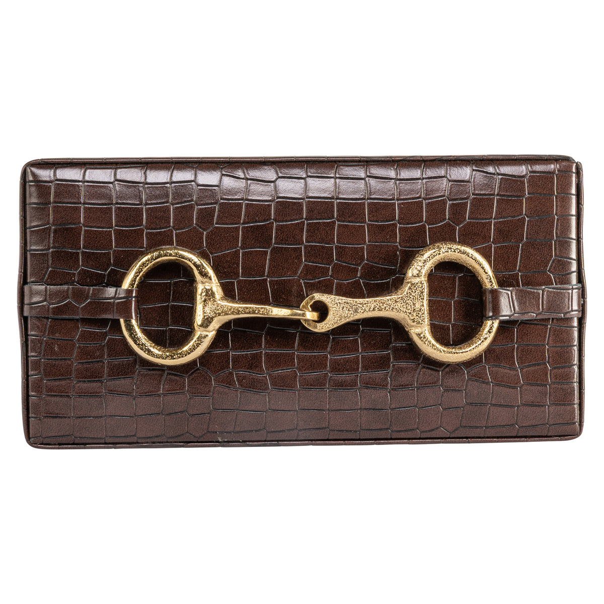 Storage box Rex dark brown small