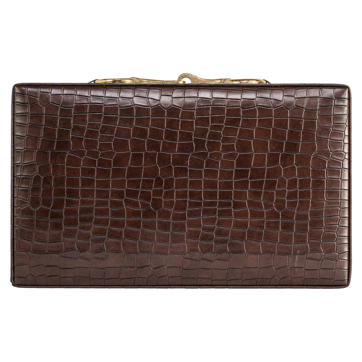 Storage box Rex dark brown large