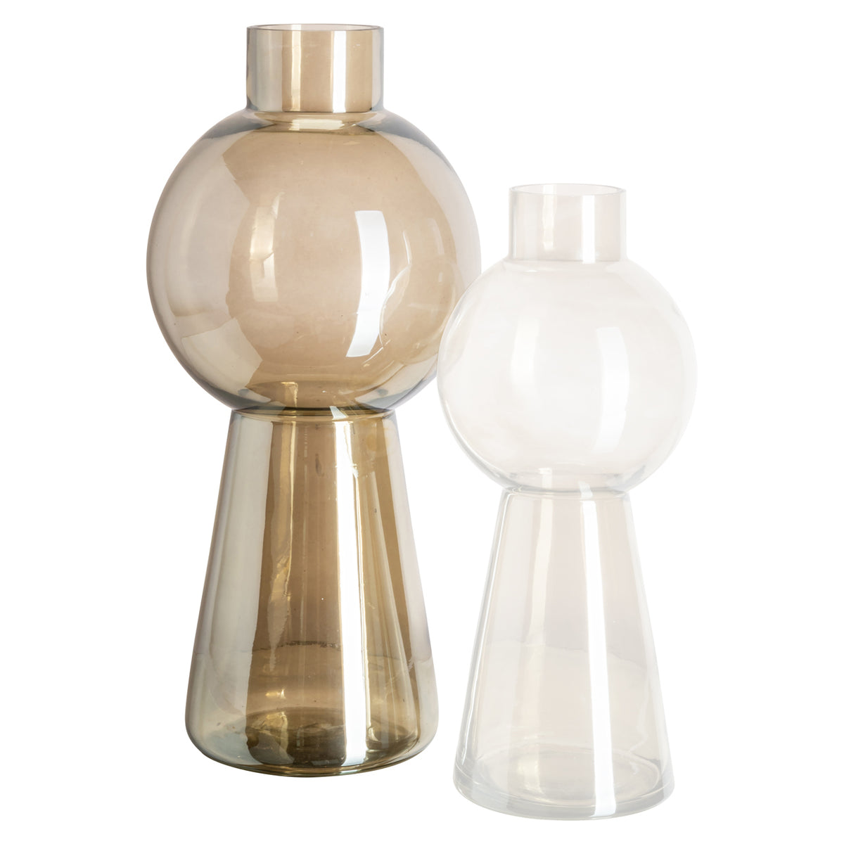 Vase Sera fumé grand