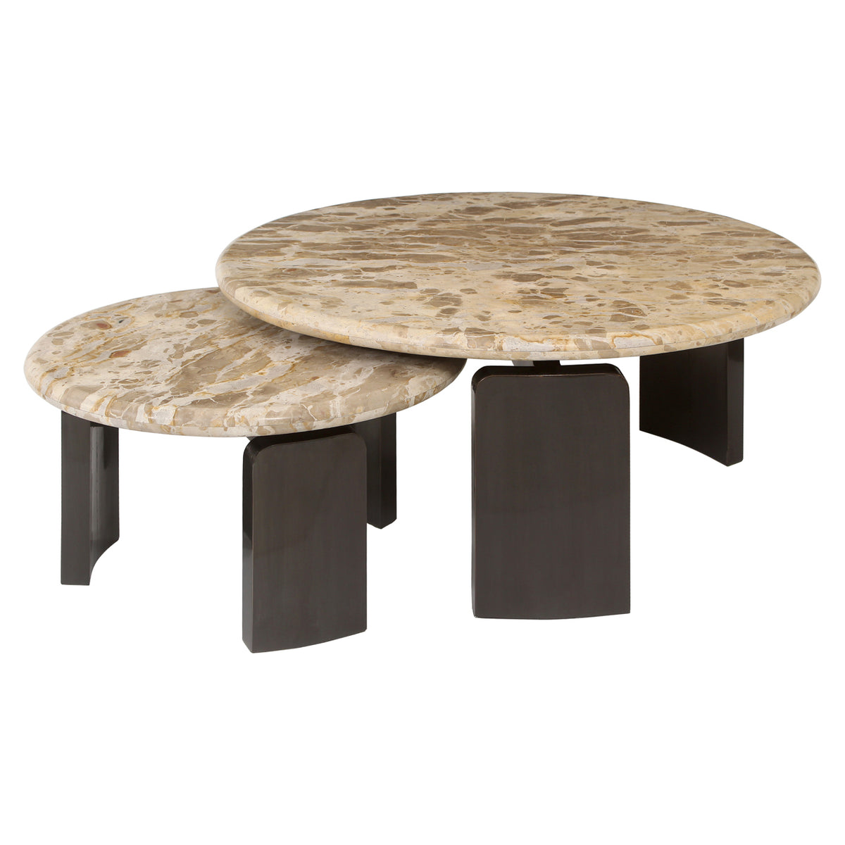 Couchtisch Bayonne Bronze (Set aus 2)