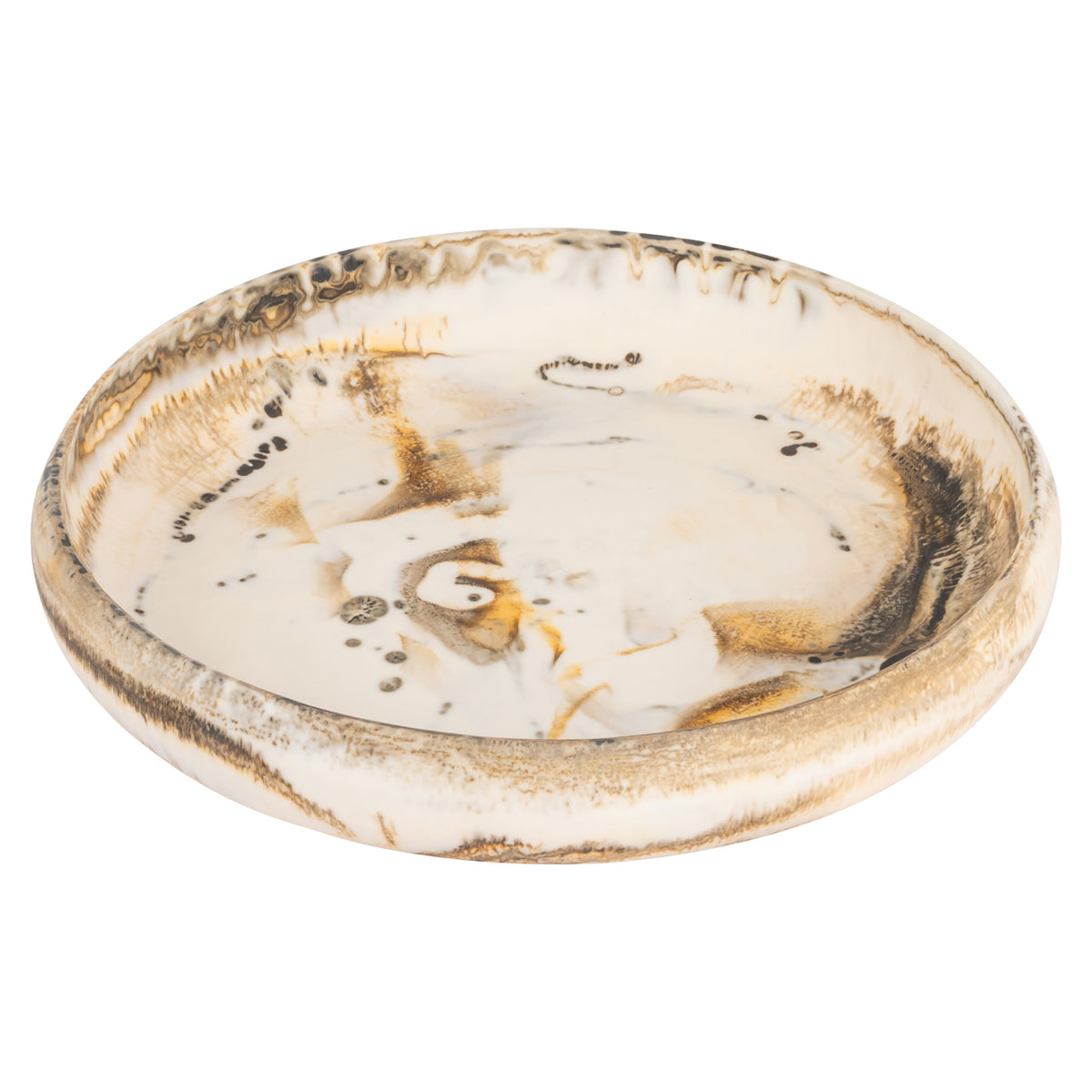 Schaal Daisy beige