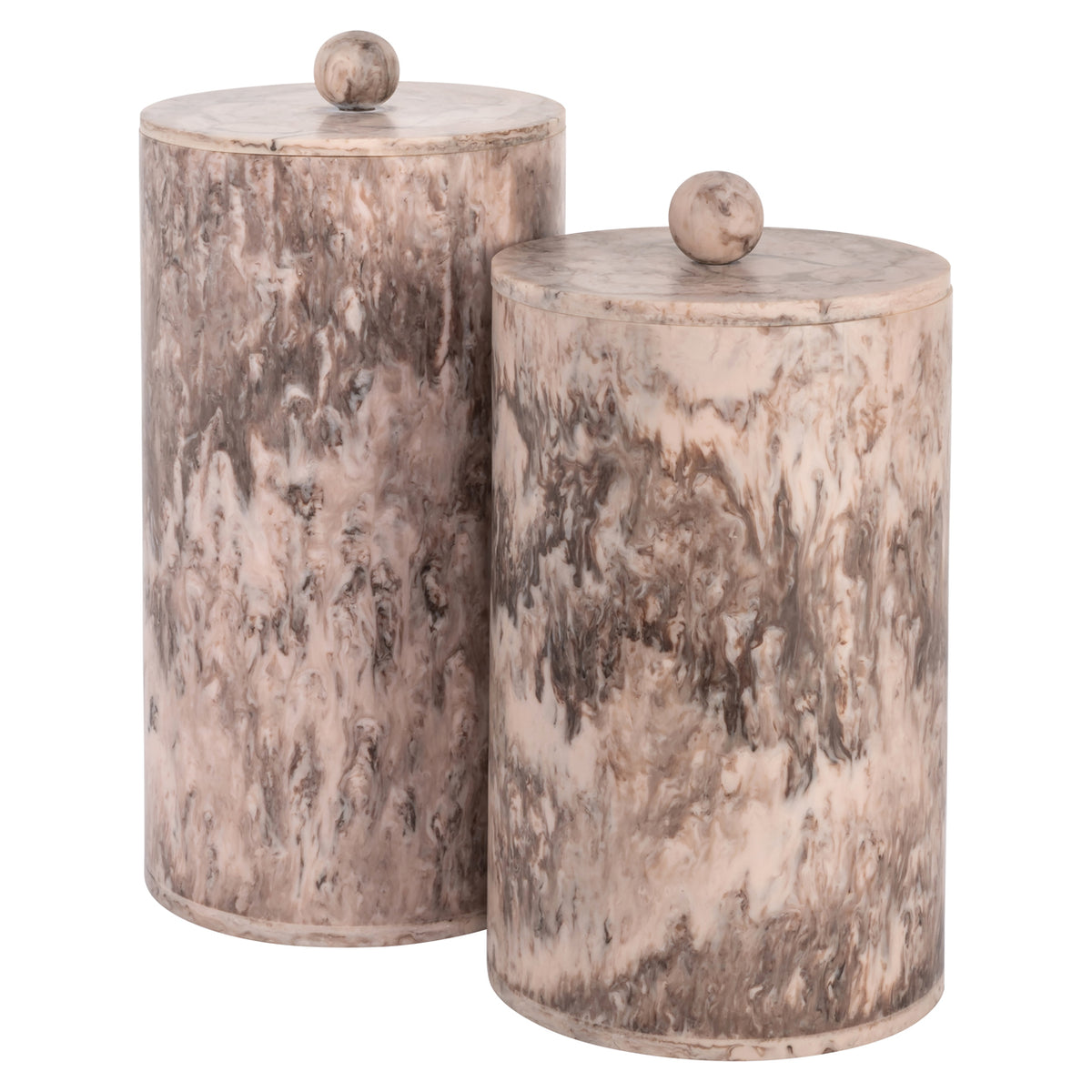 Aufbewahrungsbox Rosaline chocolat brown storage jar large