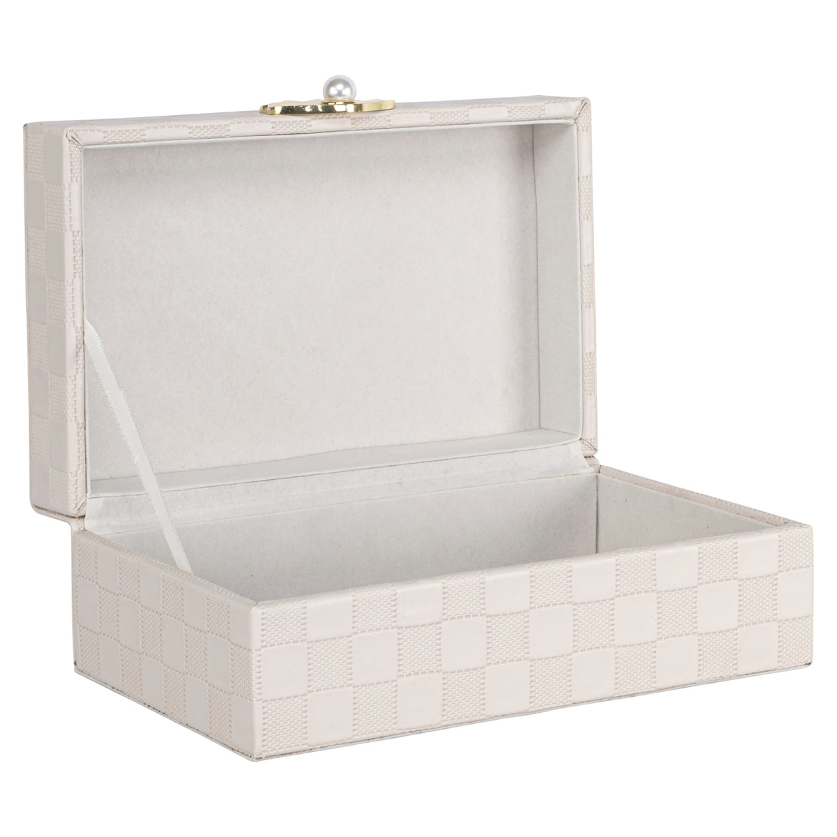 Boîte de rangement Bless ivoire petite