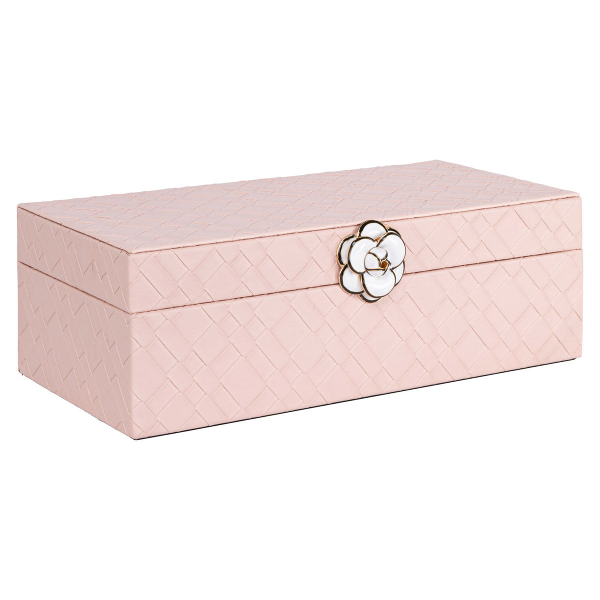 Boîte de rangement Lotte rose grande