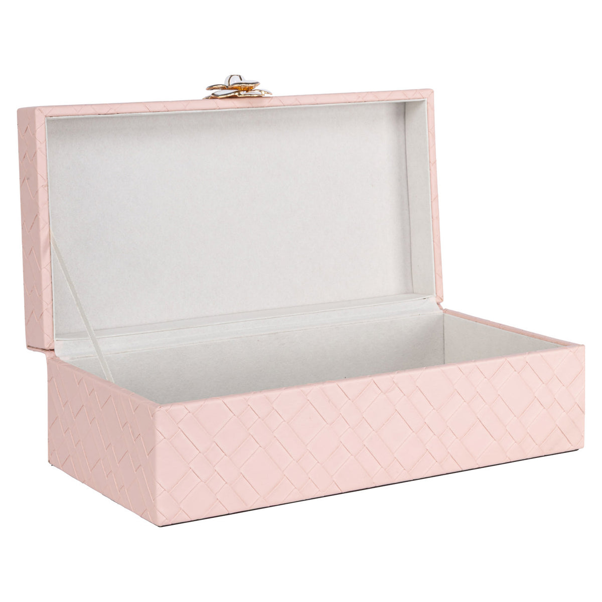 Boîte de rangement Lotte rose grande