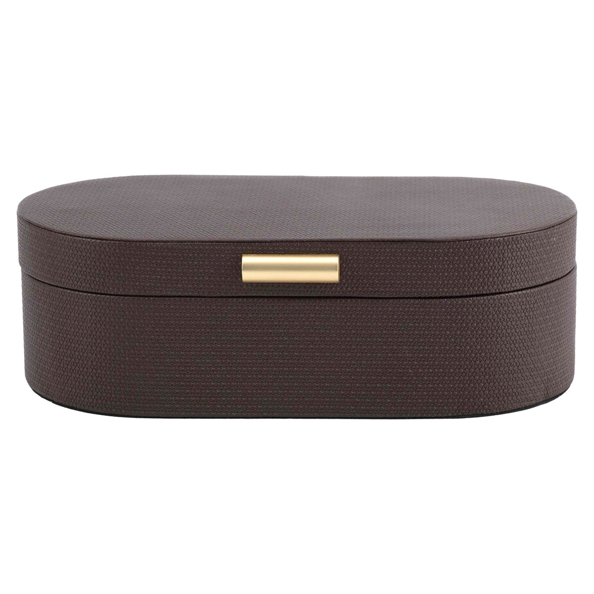 Boîte de rangement Nova marron grande