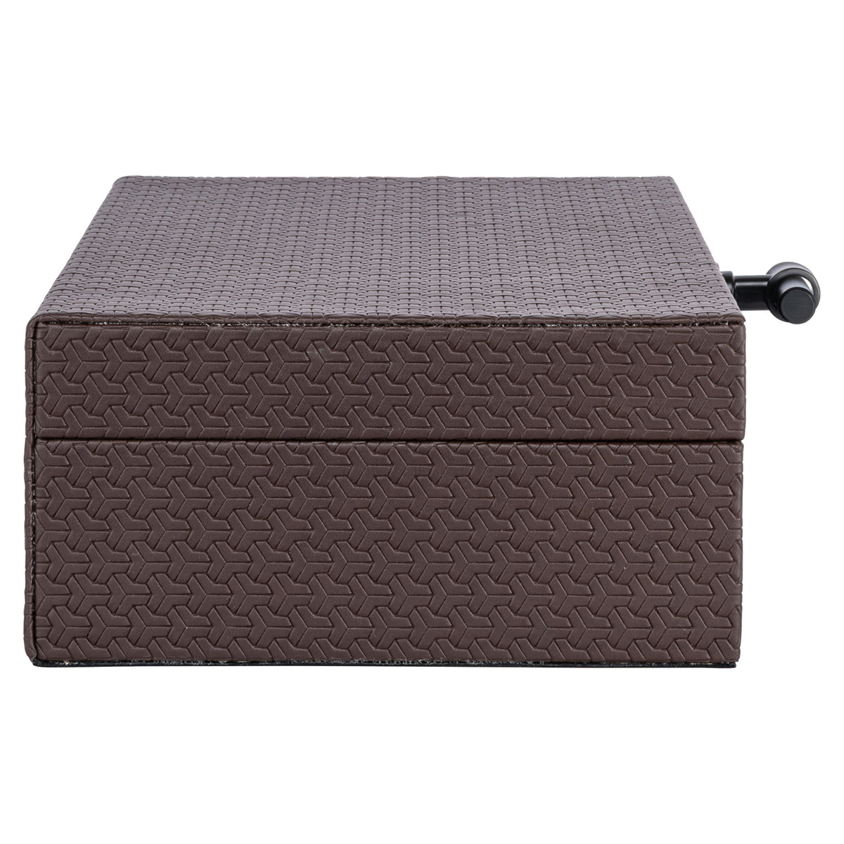 Storage box Billie large dark brown