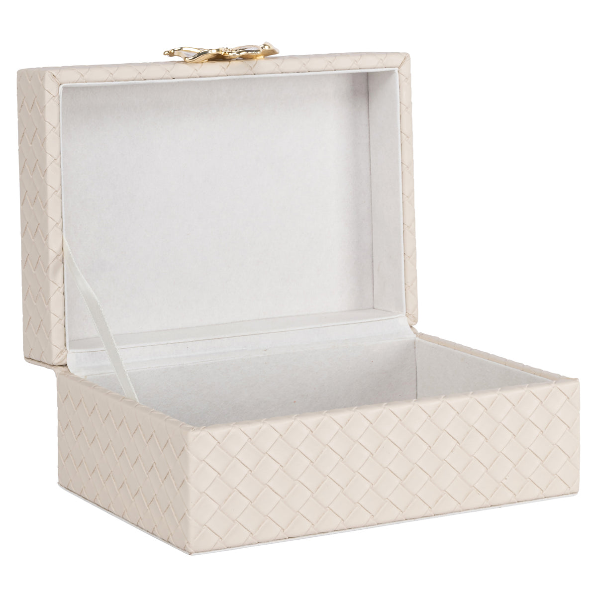 Lillie storage box ivory small