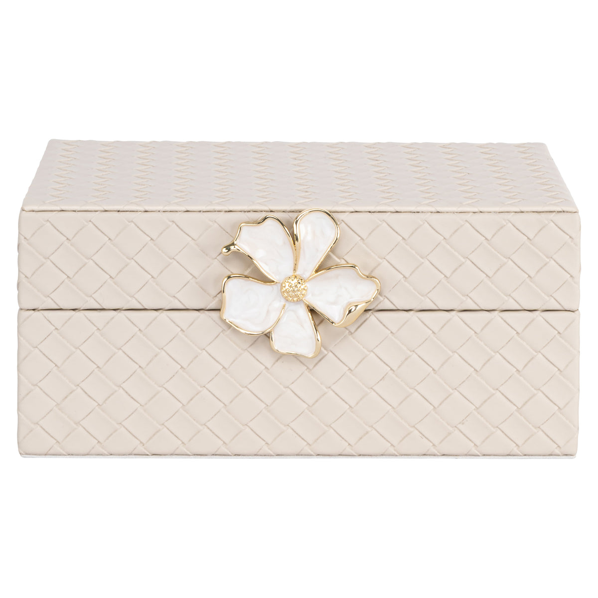 Lillie storage box ivory small
