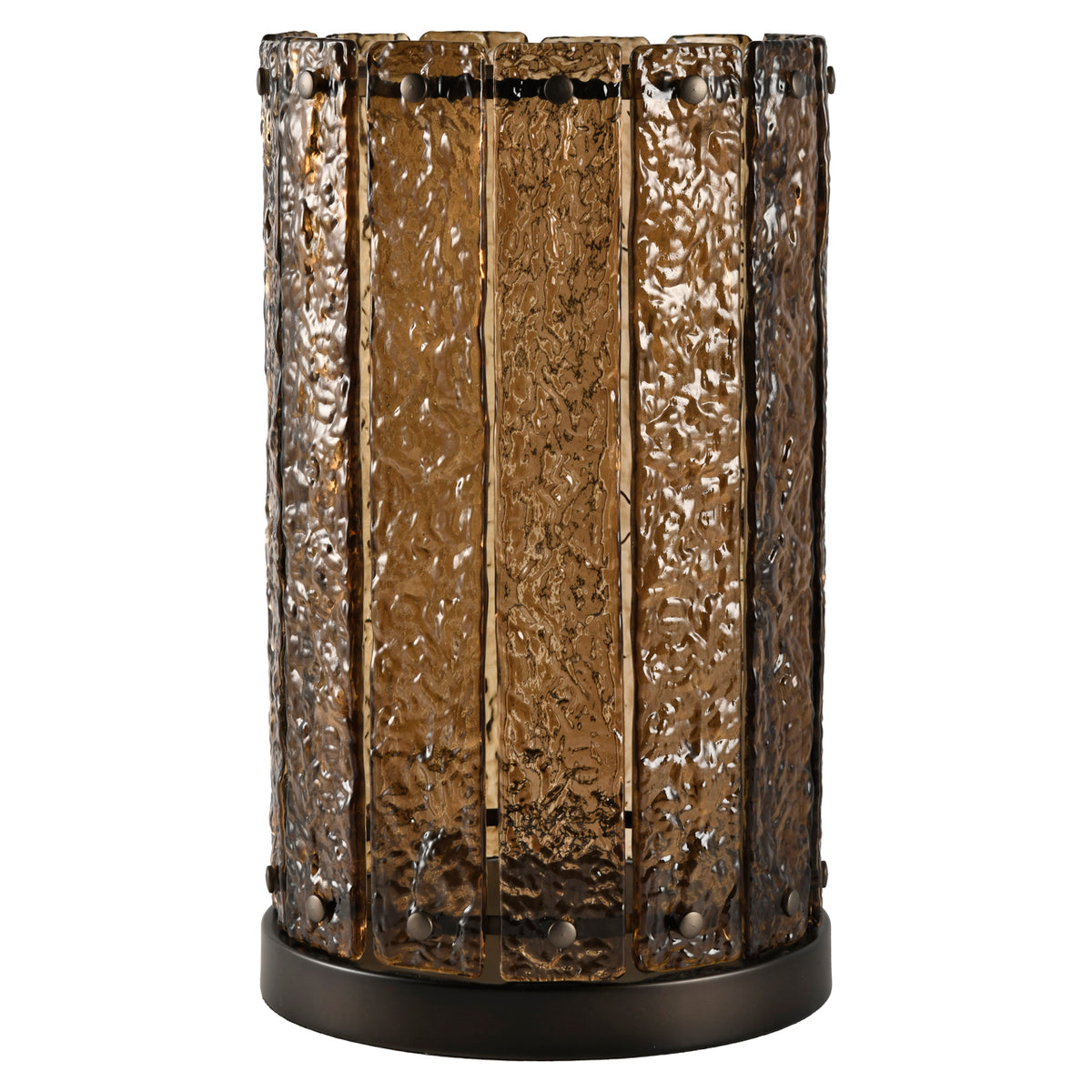 Lanterne Nuri brune grande