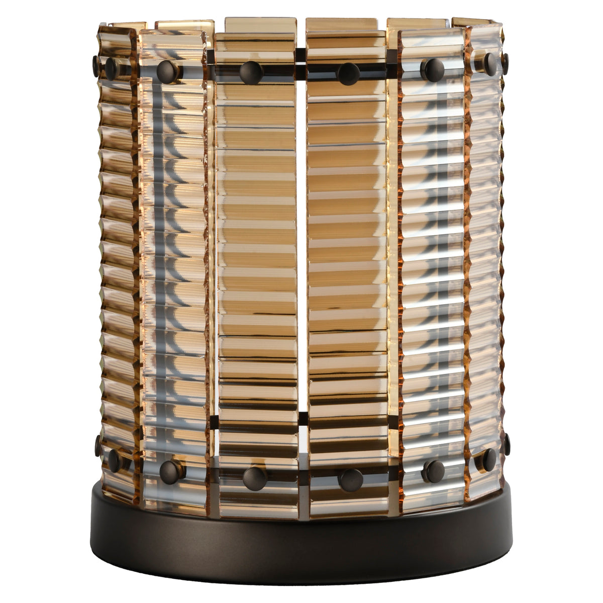 Crane brown small lantern
