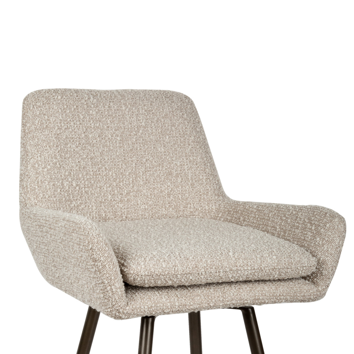 Linsey counter stool natural chunky swivel (Set of 2)