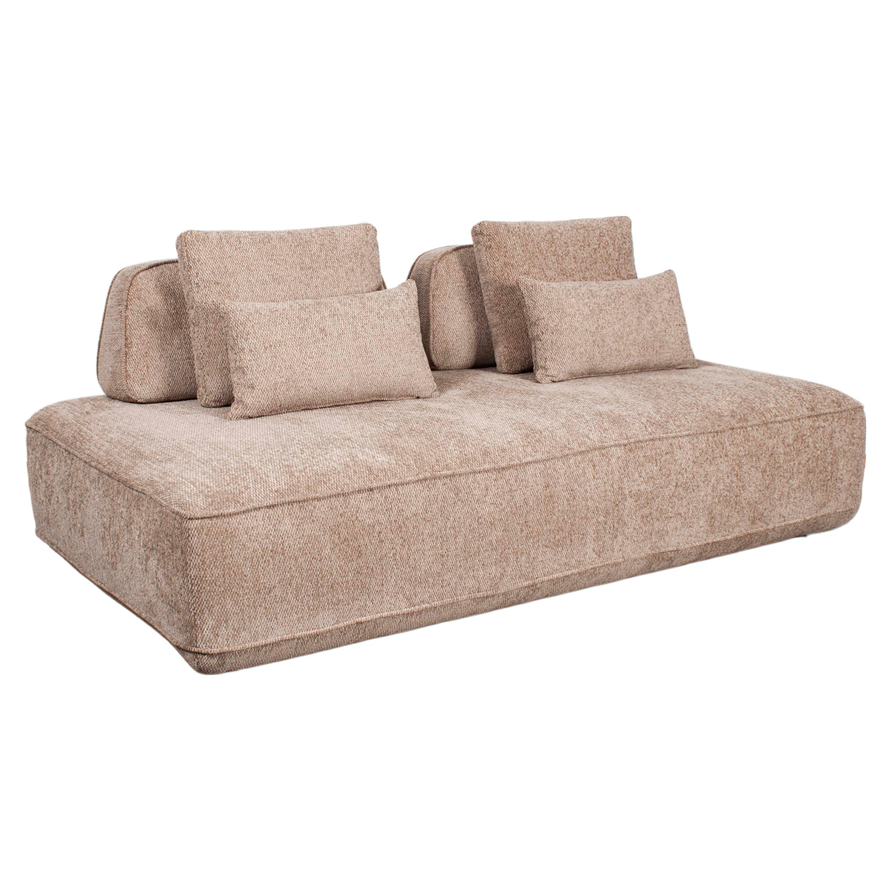 Tudor-Sofa mocca Boldweave, 2,5-Sitzer, verstellbare Rückenlehne