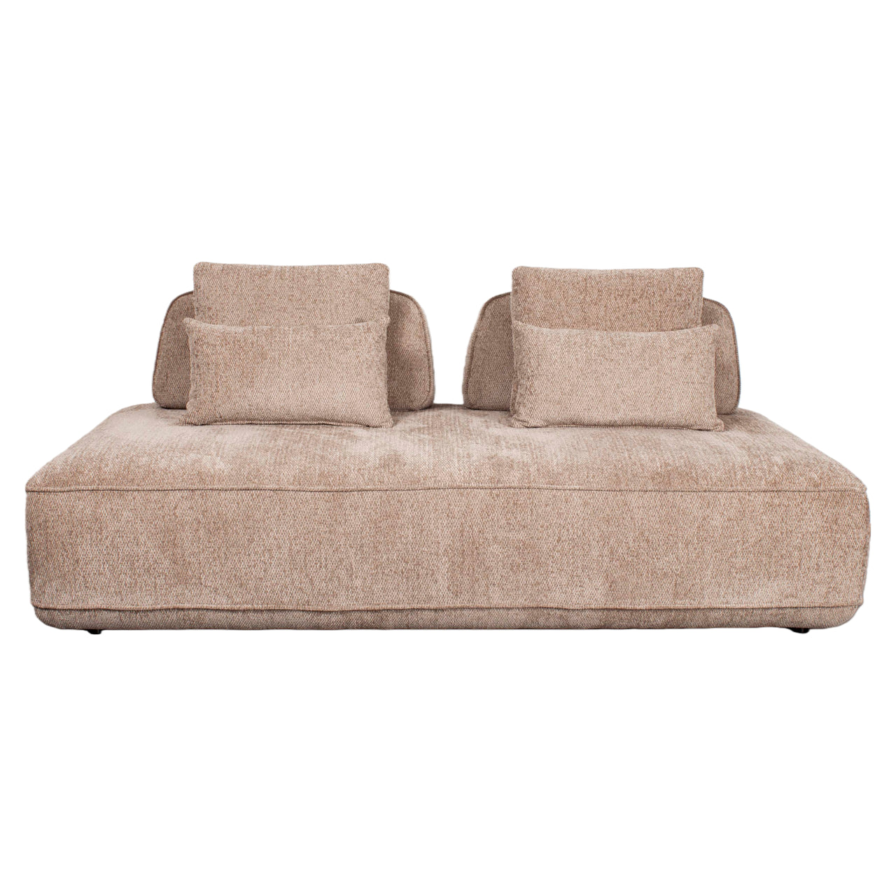 Tudor-Sofa mocca Boldweave, 2,5-Sitzer, verstellbare Rückenlehne