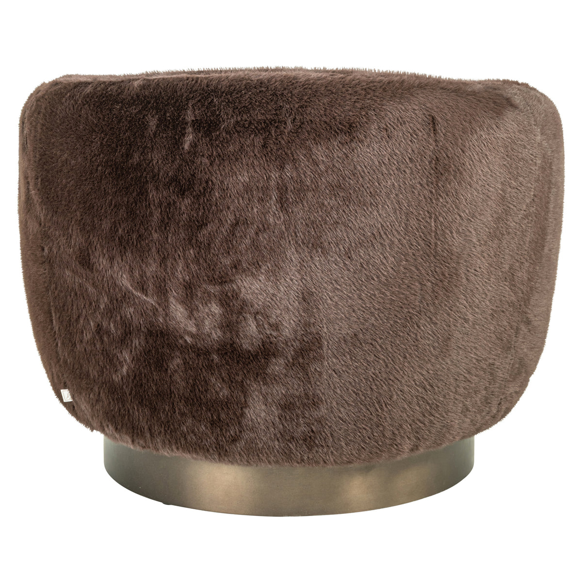 Loungesessel Colmar chocolat fluffy swivel