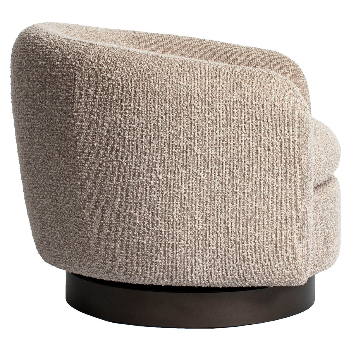 Lounge chair Colmar natural chunky swivel