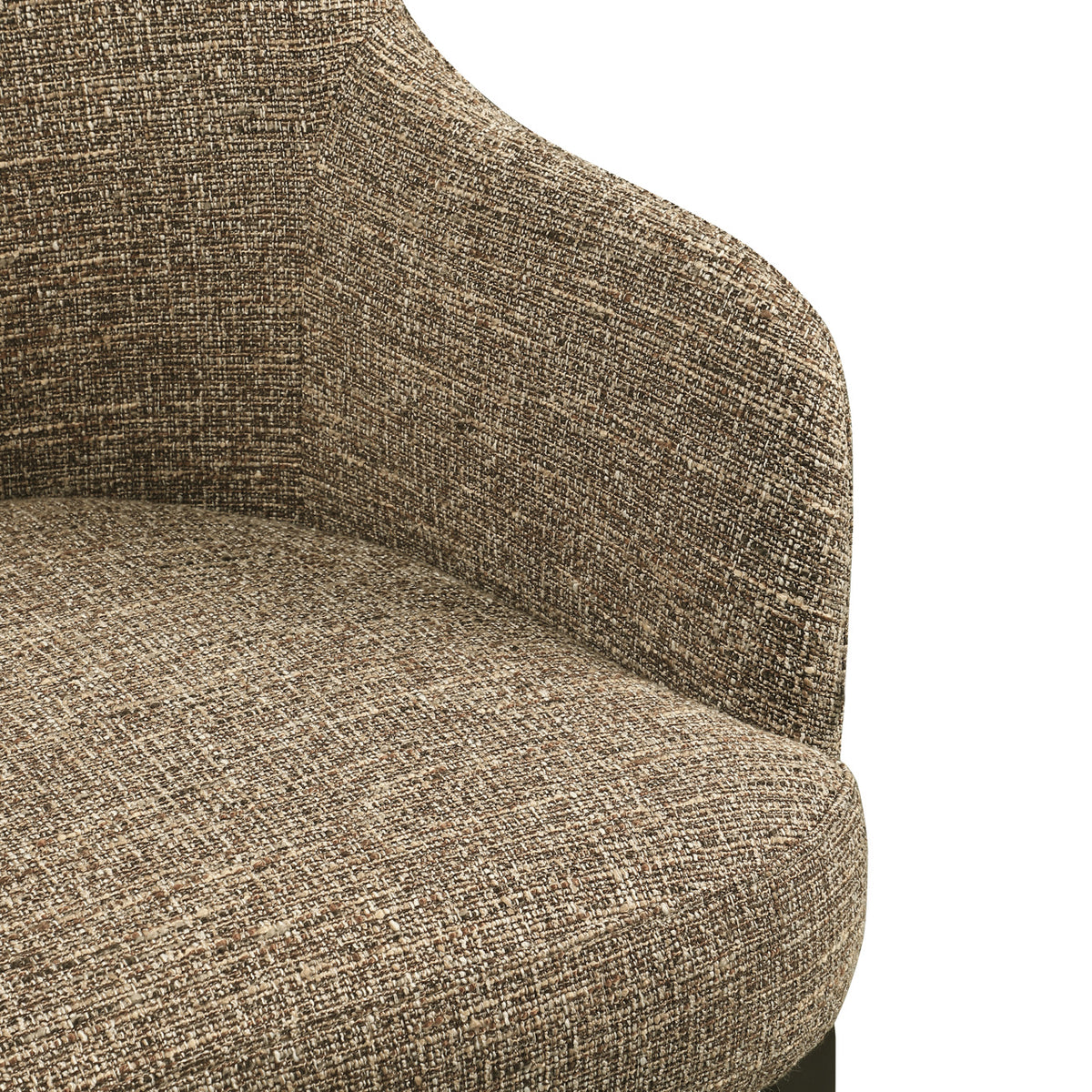 Esszimmerstuhl Hadley Brown Tweed feuerhemmend