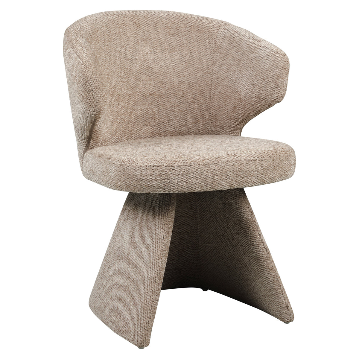 Chaise de salle à manger Zenith mocca boldweave