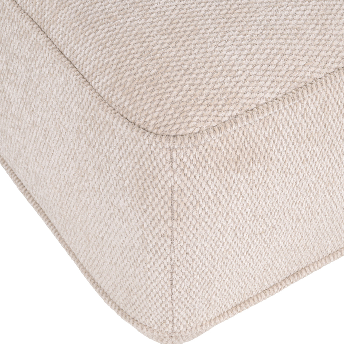 Tudor natural boldweave 1-seater sofa with movable backrest